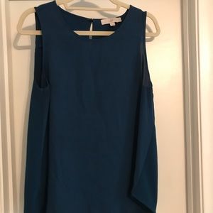 LOFT Sleeveless Work Blouse